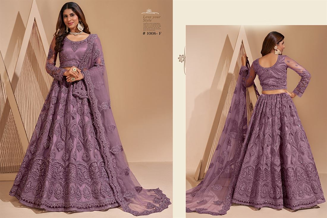 BRIDAL HERITAGE COLOUR SPLASH LEHENGA