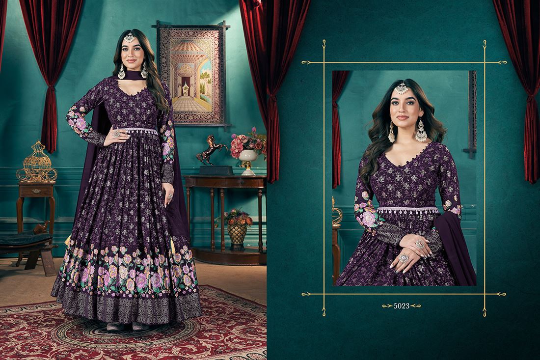 FLORY VOL-46 READYMADE GOWNS