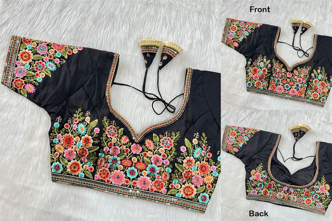 NAVRATRI SPECIAL 11 NIDAL MULTI WORK BLOUSE