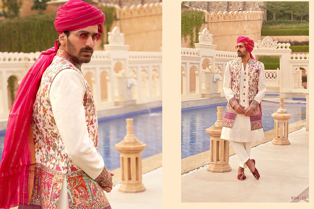 RADHA KRISHNA MENS SHERWANI