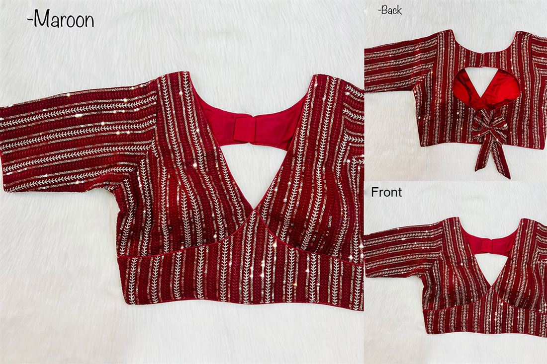 SABYASACHI STYLE NECK BLOUSE