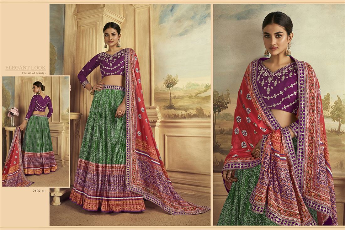 SATRANGI LEHENGA CHOLI